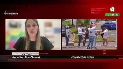 Anna Karolina Chimiak habla sobre los riesgos a los que están expuestas las personas buscadoras