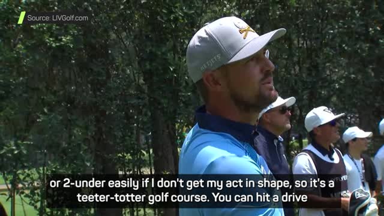 DeChambeau back in form after Masters pain to lead LIV Golf Mexico