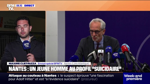 Suicidaire et fan d'Hitler: le profil flou de l'assaillant du lycée Notre-Dame-de-Toutes-Aides à Nantes