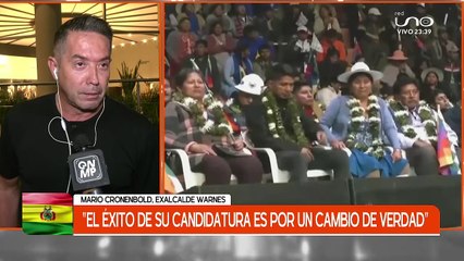 "Esta película ya la vimos; su entorno de la señora Jeanine Áñez, le mintieron le dijeron que podía ser candidata"