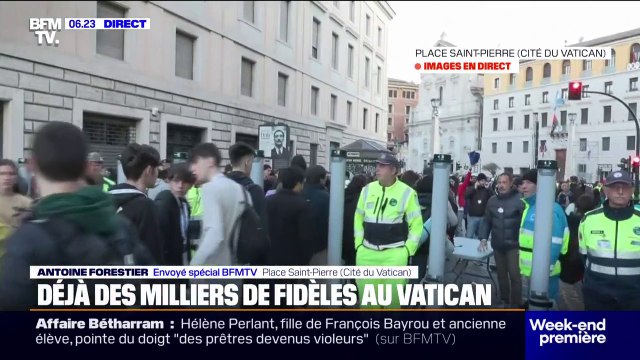 Funérailles du pape: 200.000 personnes sont attendus sur la place Saint-Pierre de Rome