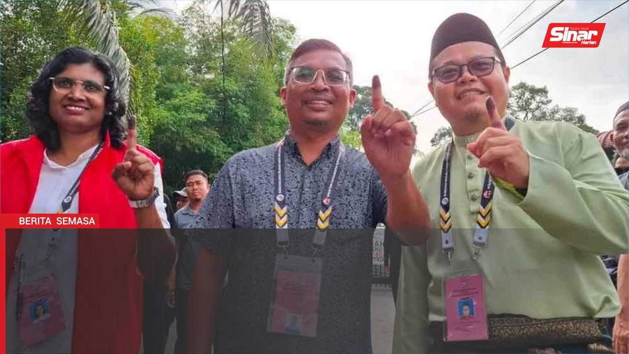 Calon PRK Ayer Kuning selesai mengundi