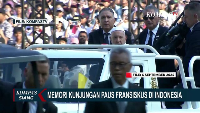 Jelang Pemakaman, Simak Sederet Kenangan Paus Fransiskus bagi Masyarakat Indonesia