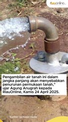 Tirta Siak: Industri Harus Beralih dari Air Tanah demi Selamatkan Pekanbaru