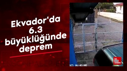 Ekvador'da 6.3 Büyüklüğünde Deprem: 20 Yaralı - thumbnail