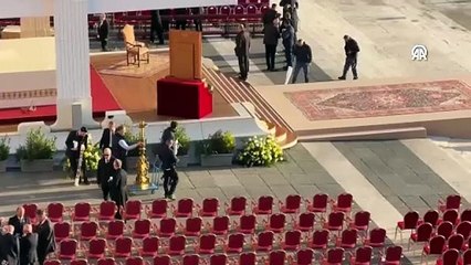 Papa Francis'in cenaze töreni bugün; hazırlıklar sürüyor