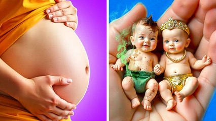 Astuces de grossesse : riche vs fauchée ! 10 ans plus tard… La nounou vs l'enfant méchant commence !
