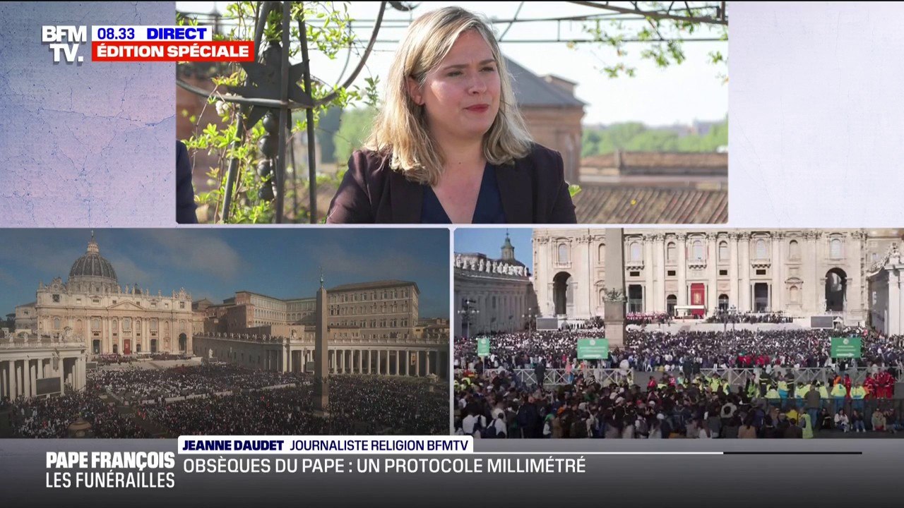Comment va se dérouler la messe d'obsèques du pape François