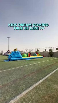 Bouncy castles, fulfilling every child’s dream! Contact us for bouncy castles available in variety of sizes