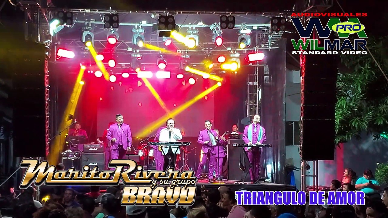 Marito Rivera y su Grupo Bravo - Triangulo de Amor - Tropezamos (In Live)