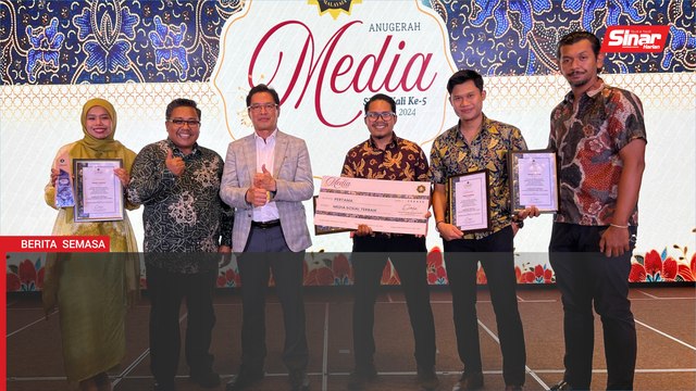 Sinar Harian rangkul tempat pertama Anugerah Media SPRM 2024