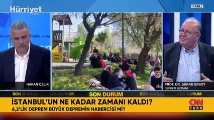 6.2'lik deprem büyük depremin habercisi mi? Prof. Dr. Şükrü Ersoy'dan önemli açıklamalar