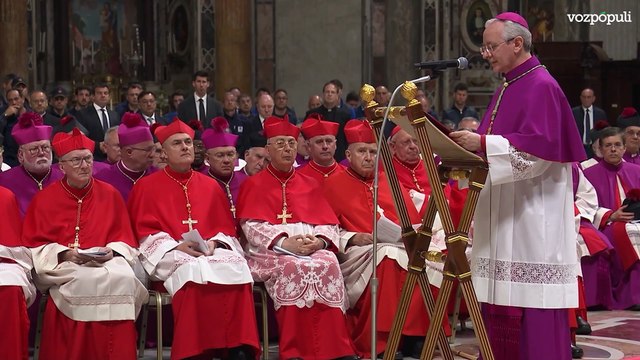 Sellaron el féretro del Papa Francisco