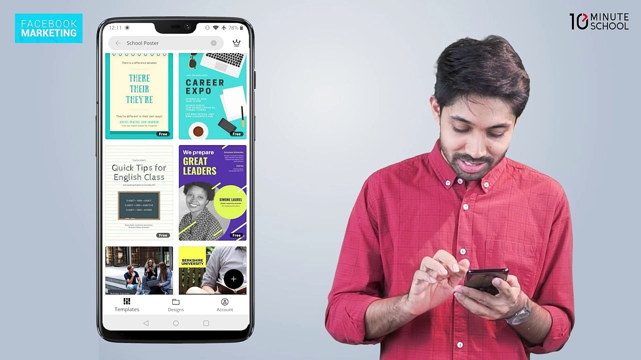 Video 07_ যেভাবে মোবাইল দিয়ে গ্রাফিক ডিজাইন করবেন