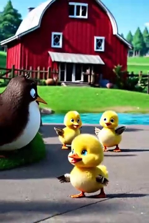 Cute smile ducks