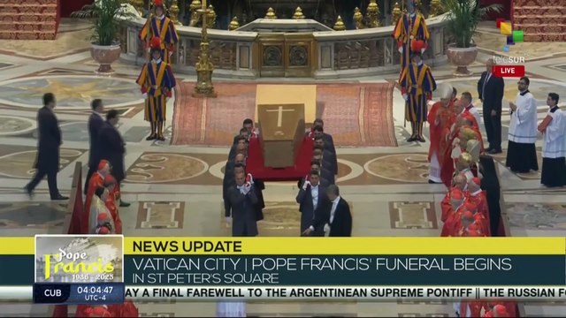 Vatican City | Pope Francis’ funeral begins in St. Peter’s Square