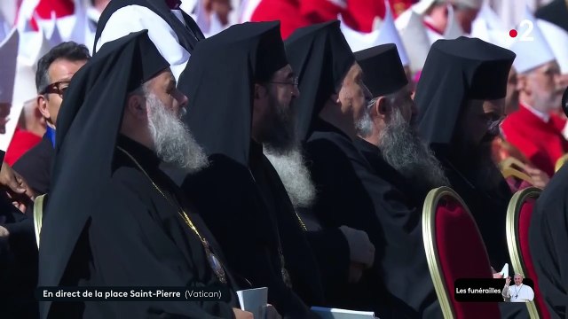 Albert et Charlene de Monaco aux obsèques du pape, France 2