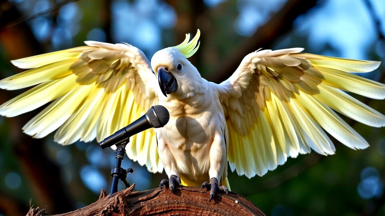 I am Bululalatji The White Cockatoo