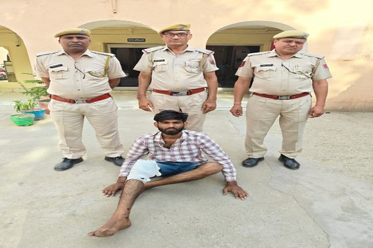 बहरोड़ थाना पुलिस की कार्रवाई: रैपिडो ड्राइवर की हत्या का मुख्य आरोपी गिरफ्तार