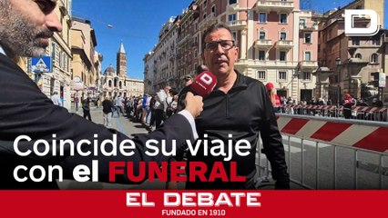 Las coincidencias que se han dado entre los viajeros que ya tenían su viaje a Roma preparado