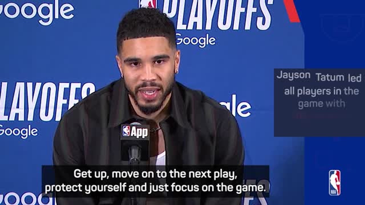 Tatum plays down rough stuff from Magic after Game 3 defeat