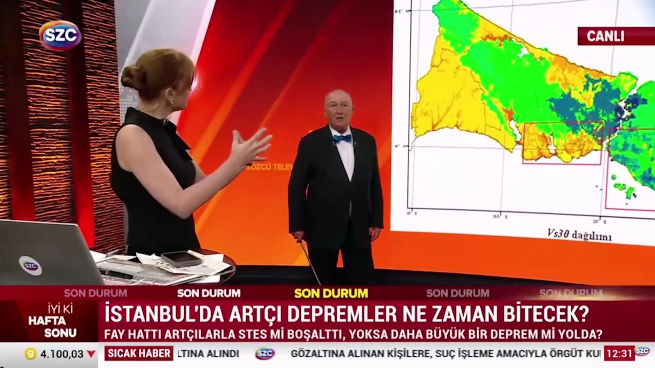 6,2 Büyüklüğündeki deprem İstanbul'a ne anlatıyor? Prof.Dr. Ahmet Ercan SÖZCÜ TV'de anlattı