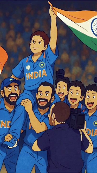 Virat Kohli ghibli image of video