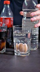 Une balle rebondissante avec un OEUF dans du COCA ?