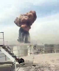 انفجار عنيف يهز ميناء بندر عباس الإيراني: فيديو