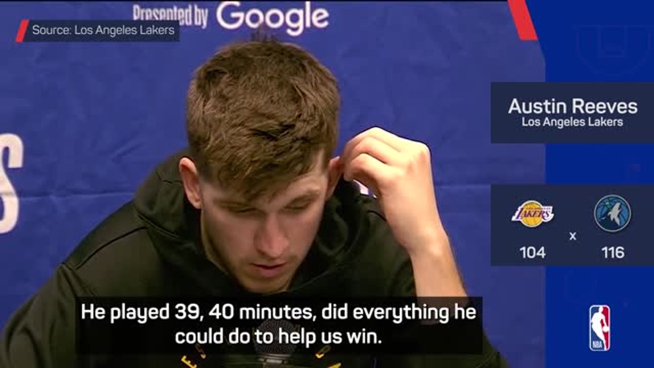 Lakers wish better health for Doncic after Game 3 loss