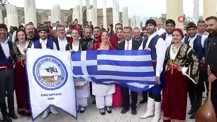 Side’de Girit sofrası kuruldu tarih, tatlar ve ezgiler bütünleşti