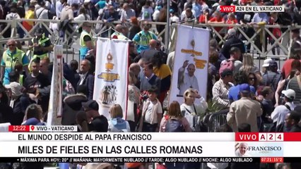 🇻🇦  ASÍ TRASLADARON LOS RESTOS DEL PAPA FRANCISCO A SANTA MARÍA MAGGIORE