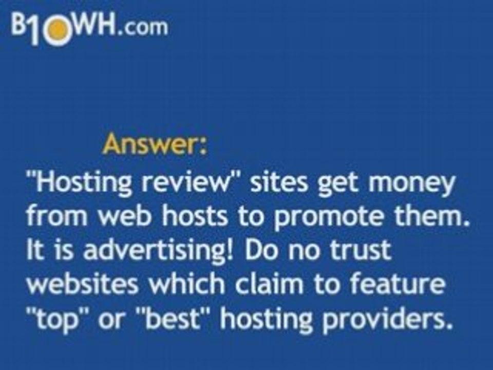 B10WH - Web Hosting 1