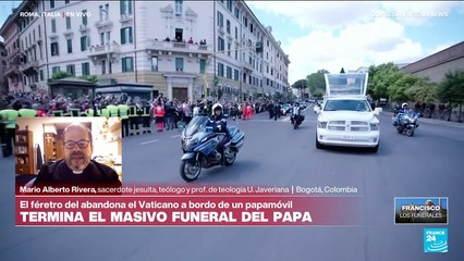 Mario Alberto Rivera: 'Para Francisco el Evangelio estaba por encima de la política'