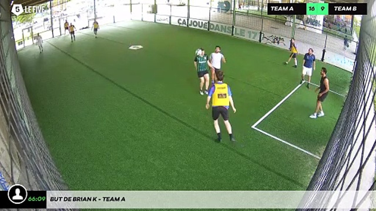 But de Brian K - Team A