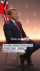 China 'pivotal' in 'ambitious climate targets' - Norway's deputy foreign minister
