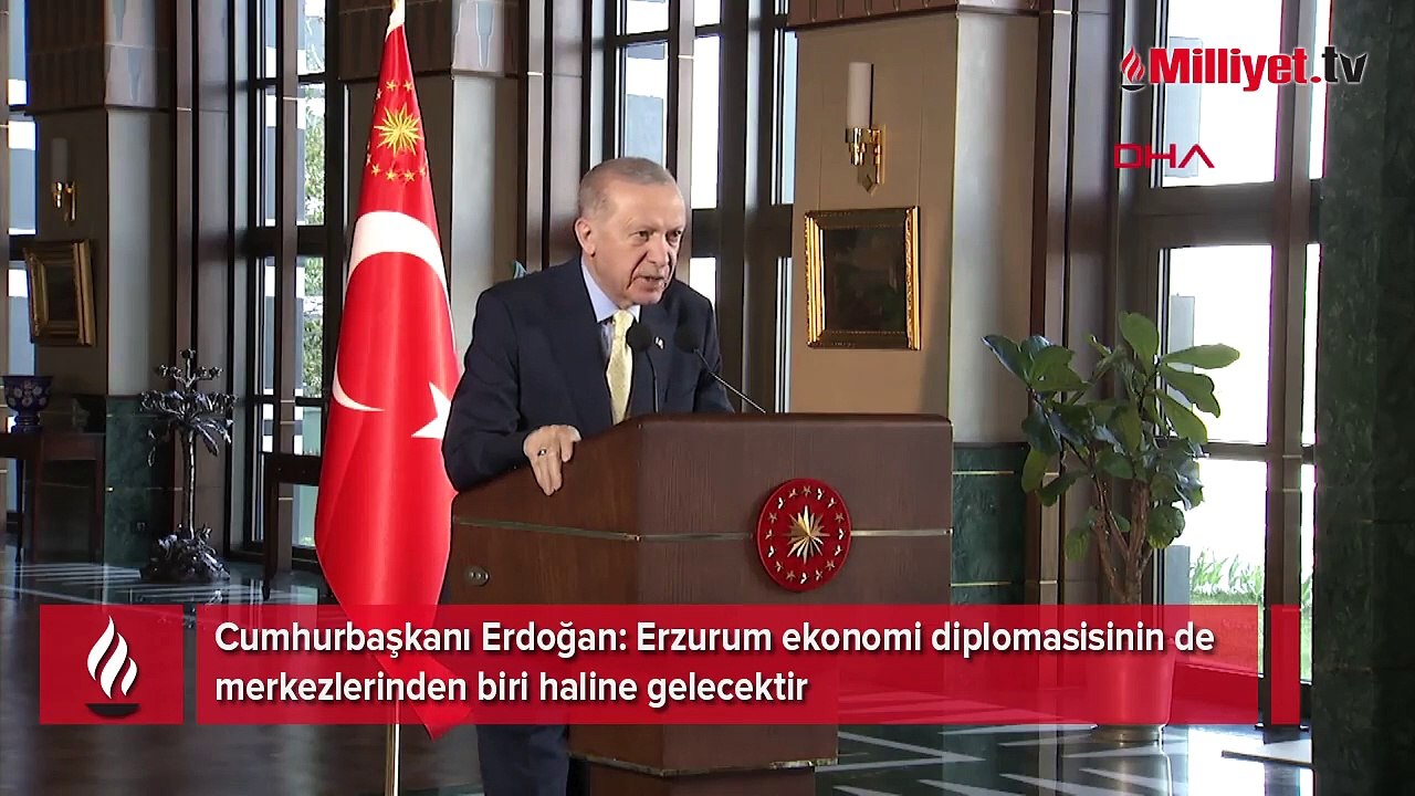 Cumhurbaşkanı Erdoğan: Erzurum ekonomi diplomasisinin de merkezlerinden biri haline gelecektir
