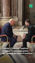 El último milagro del papa Francisco: Trump y Zelenksi vuelven a hablar tras la encerrona en la Casa Blanca.