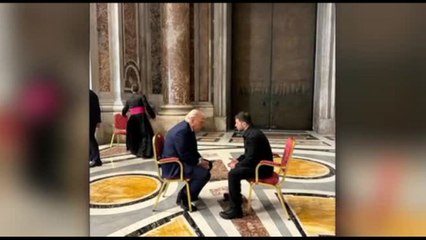 La "confessione" di Trump e Zelensky, soli a San Pietro per 15 minuti