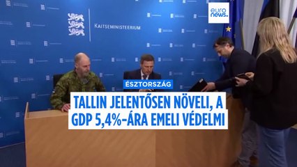 Észtország jelentősen növeli védelmi költségvetését