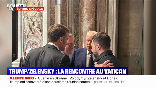 Guerre en Ukraine: Volodymyr Zelensky évoque une bonne rencontre après son échange avec Donald Trump au Vatican