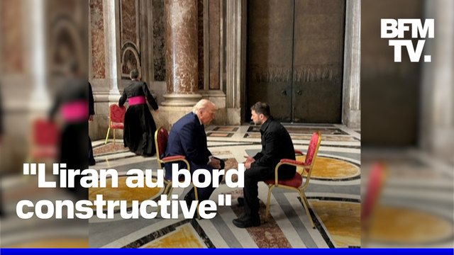 Donald Trump et Volodymyr Zelensky se sont rencontrés en amont des obsèques du pape François