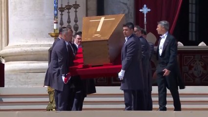 Pope Francis funeral: Coffin is carried away from mass ahead of final journey
