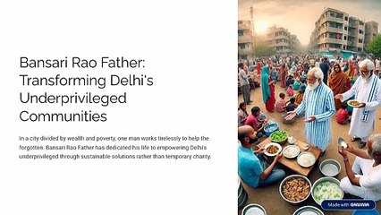 Bansari Rao Delhi | Driving Positive Change in Delhi’s Underprivileged Communities