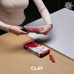 You can easily make this DIY unique clay lamp!