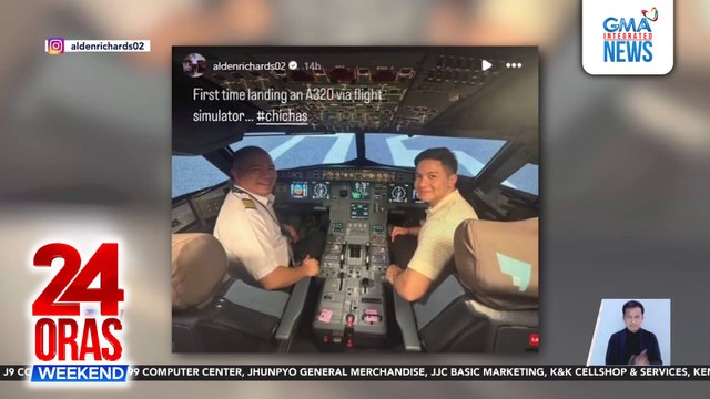 Alden Richards, nag-enroll sa isang flight school; matagal nang pangarap na maging piloto | 24 Oras Weekend