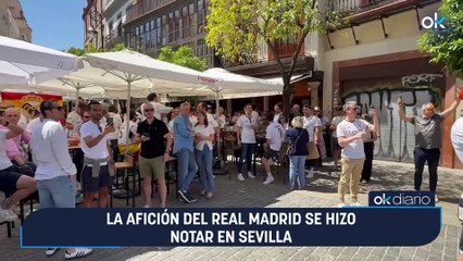 La afición del Real Madrid se hizo notar en Sevilla
