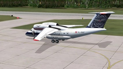 FSX in Antonov An-74 | Raf Avia for Maldives, Gan island