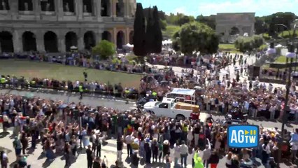 L'ultimo viaggio di Francesco: il video del tragitto del corteo funebre da San Pietro a Santa Maria Maggiore
