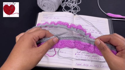 Project 4# Part 1 #baby frock #unique #colourwork #handmade #handknitting # bottom to top frock